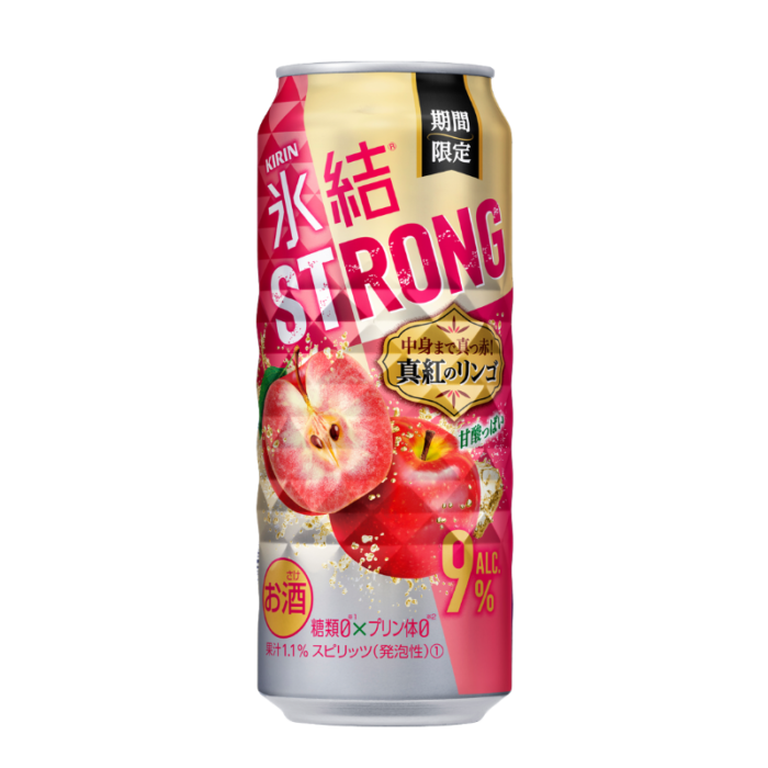 KIRIN冰結STRONG調酒–真紅蘋果