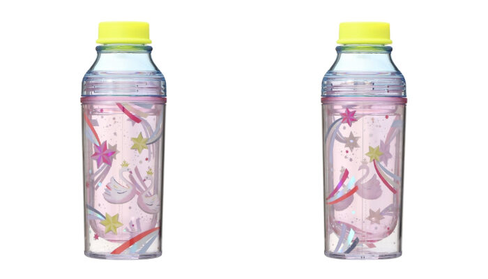 日本星巴克_夏季商品_天鵝座雙層冷水瓶473ml