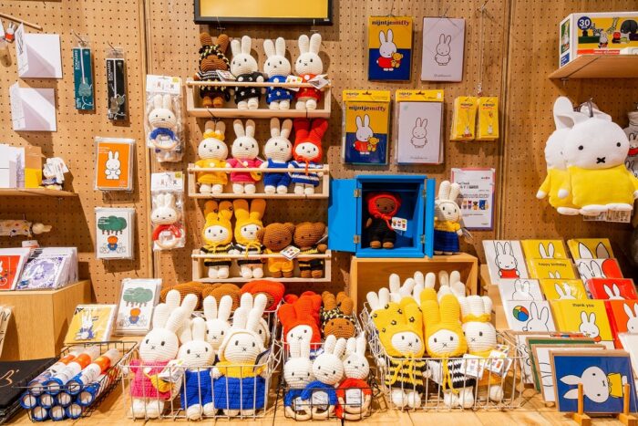 圖三：誠品故事大飯店「miffy」主題房引進豐富獨家miffy選品。