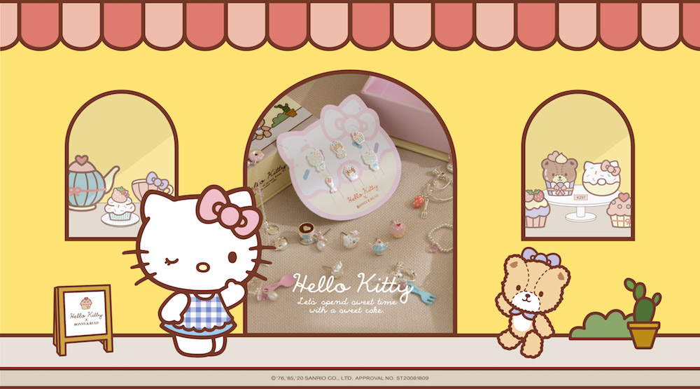 BONNY & READ與HELLO KITTY聯名飾品第三彈!午茶派對系列療癒登場