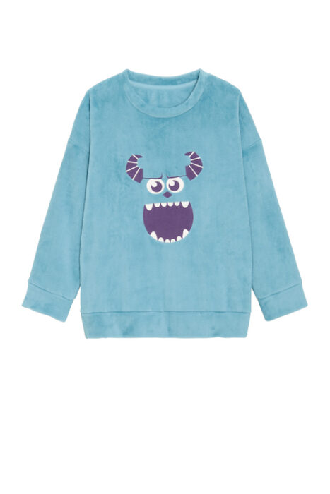 女裝珊瑚絨家居服組(長袖)PIXAR_328090_62(上衣)