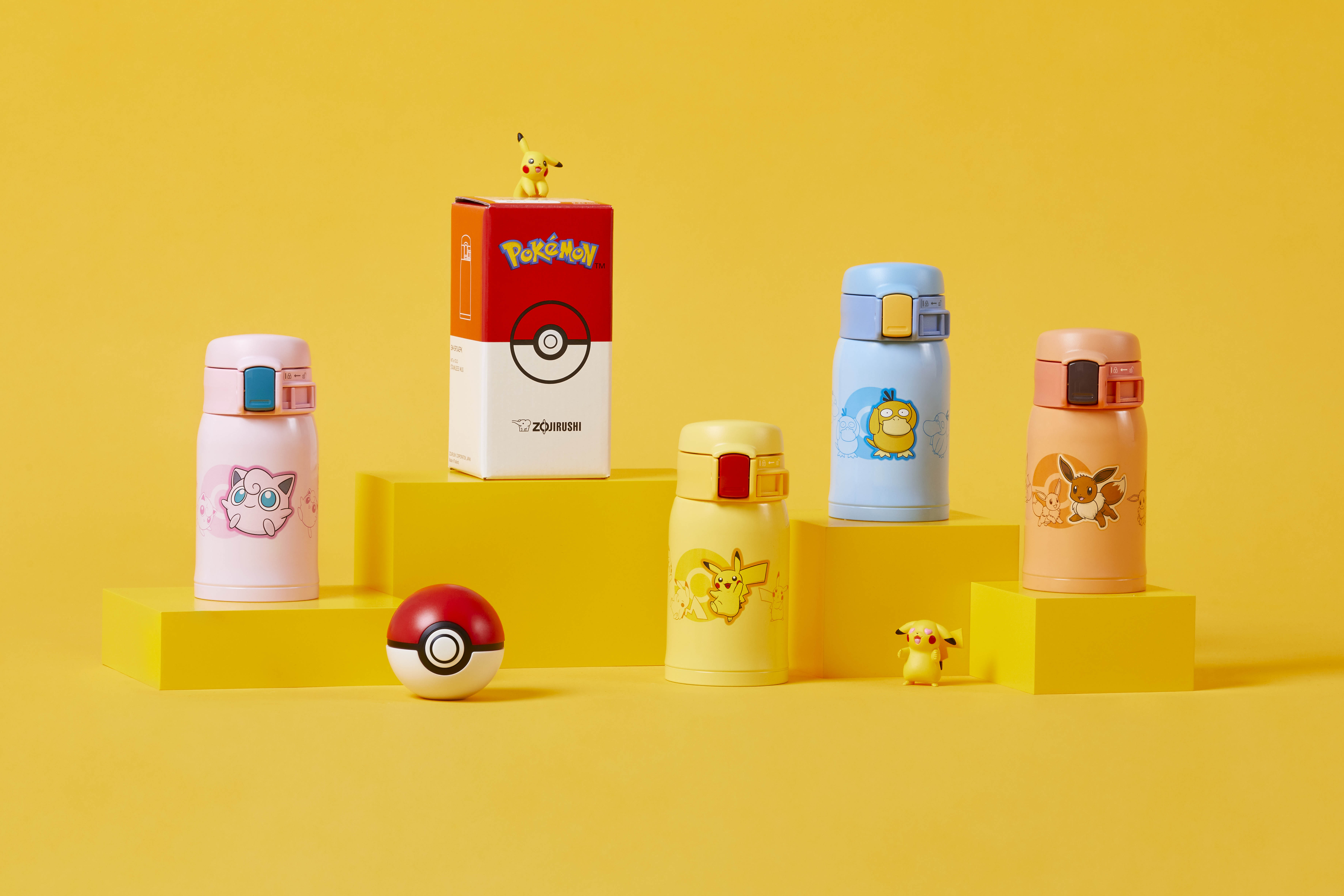 象印x POKÉMON超卡哇伊台灣限量禮盒組 寶可夢迷絕對不可錯過的夢幻收藏品登場!