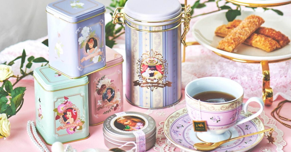 「公主茶」會是什麼香氣?迪士尼商店×世界茶葉專賣店LUPICIA推出的新茶實在太讓人好奇!