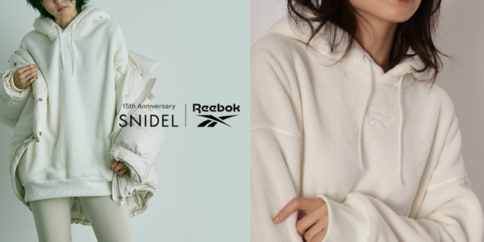 【Reebok聯名】 CLASSIC SNIDEL Boyfriend Hooded Top