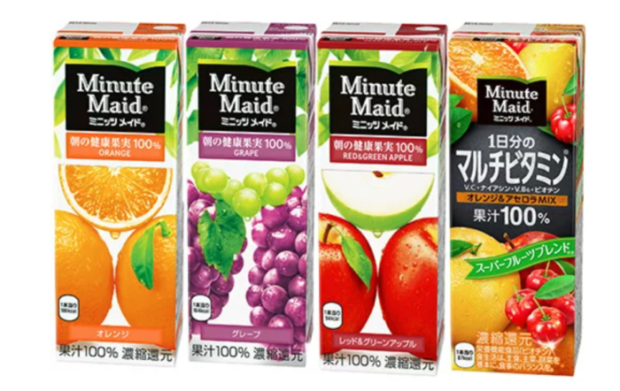 Minute Maid果汁系列
