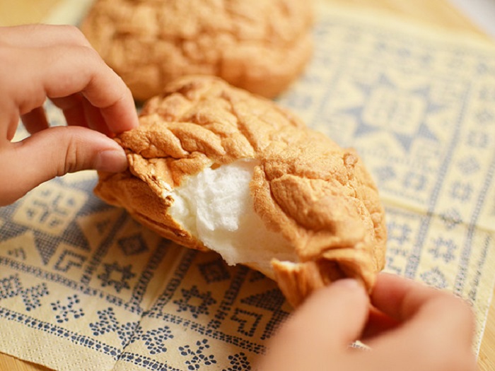 只要3種材料就能做出來!日本SNS超紅的療癒「雲麵包」食譜