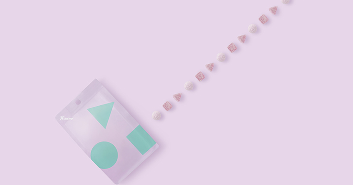 「Kanro ○△□軟糖」nendo 嶄新設計大受歡迎! 一次吃到三種口感滿足軟糖控