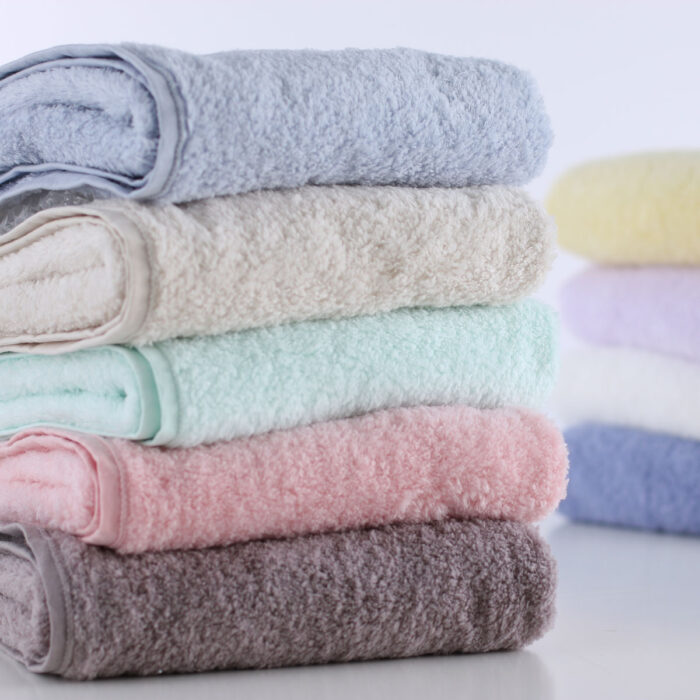 棉花糖毛巾有多款顏色