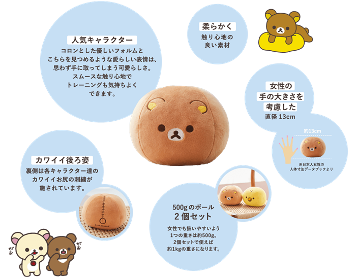 Rilakkuma Ballretch設計