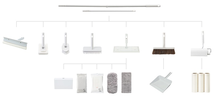 無印良品2020人氣商品-自由組合掃除系列