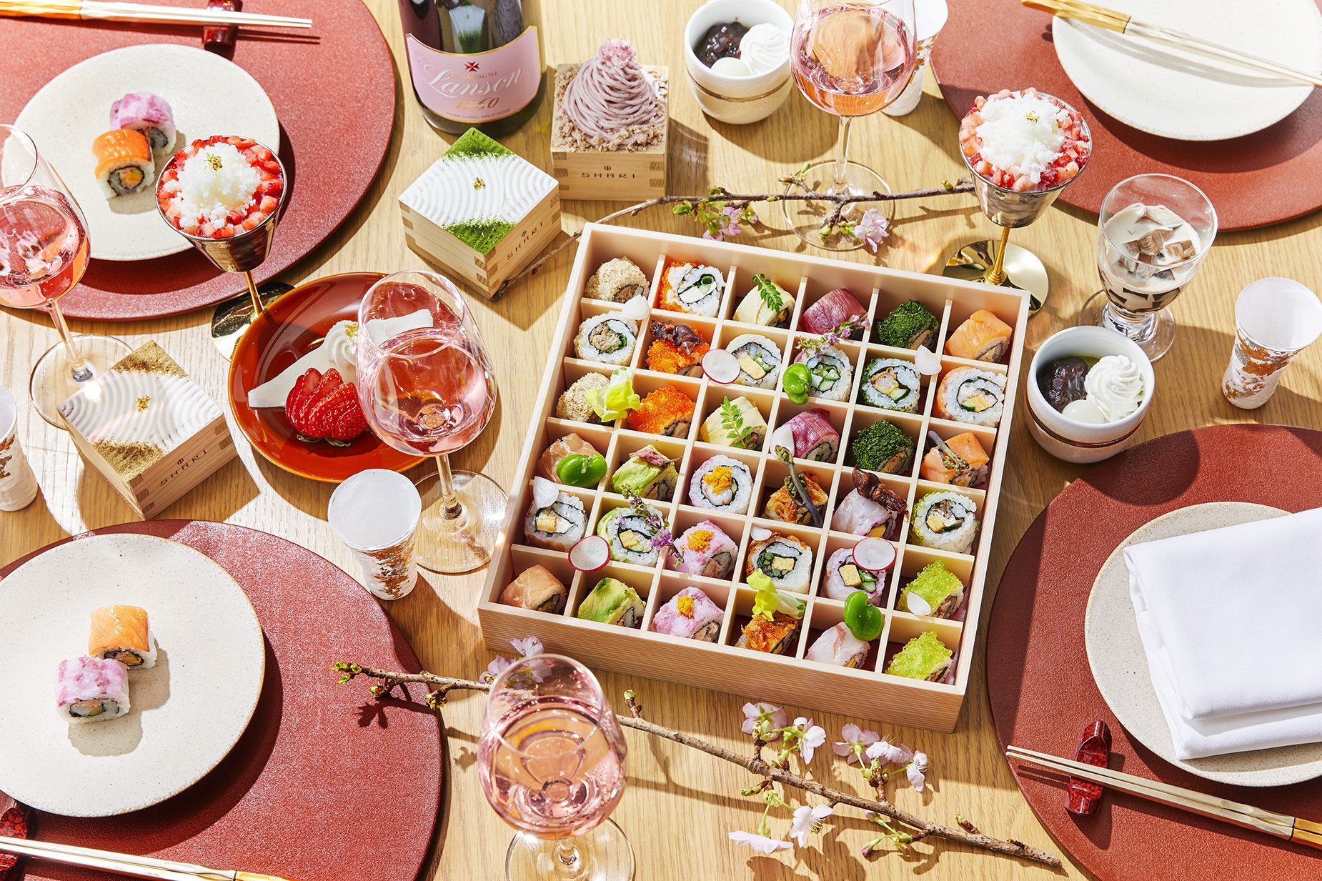 今年也來啦!銀座創作和食「SHARI」珠寶盒般的春季賞花便當