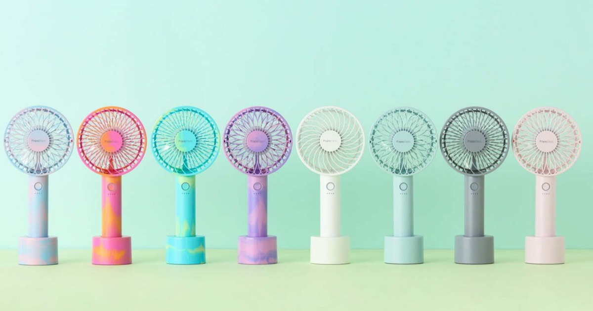 炎炎夏日必備單品 5款 Francfranc必買的「攜帶式迷你風扇」清單!