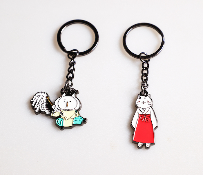 躲貓貓櫻花祭限定絨毛吊飾-反應過激的貓