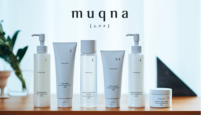 Tokyu Hands第一個肌膚保養品牌「muqna」