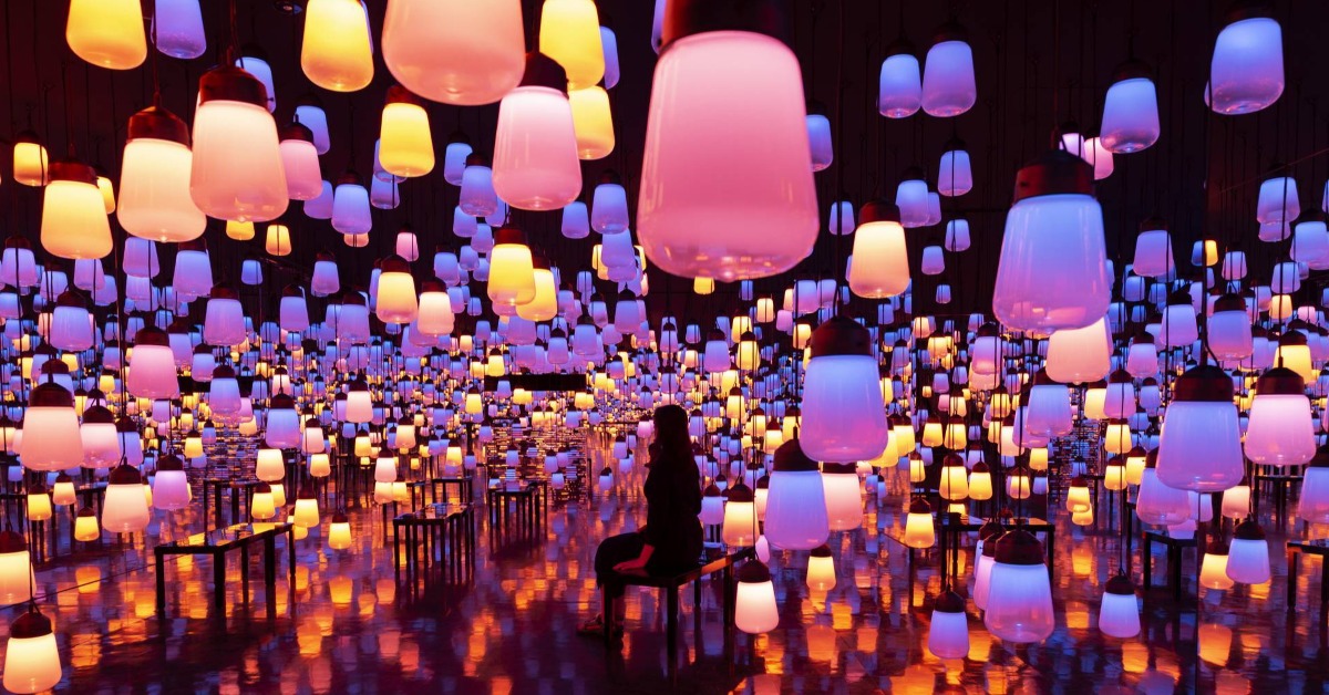 御船山樂園 x teamLab 超現實的夢幻飯店!