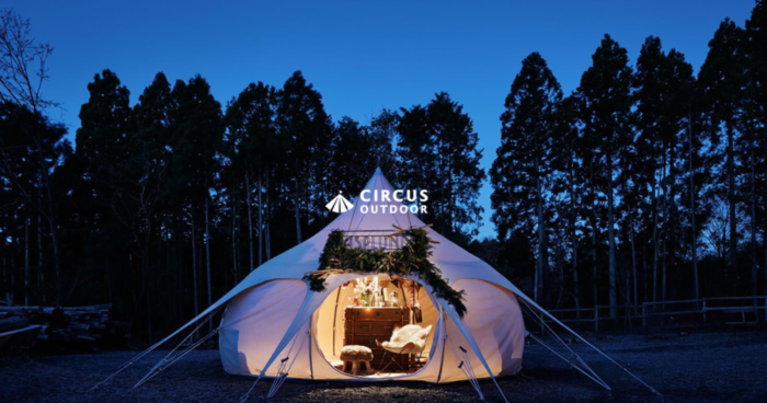 circus glamping