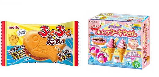 日本好吃又好玩零食五選，DIY甜食點心系列讓你簡單就成為料理大師！