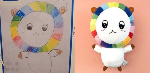 讓小朋友的塗鴉實體化成超精緻的手工娃娃！ESORA WORKS讓童心無限延長 療癒禮物新選擇