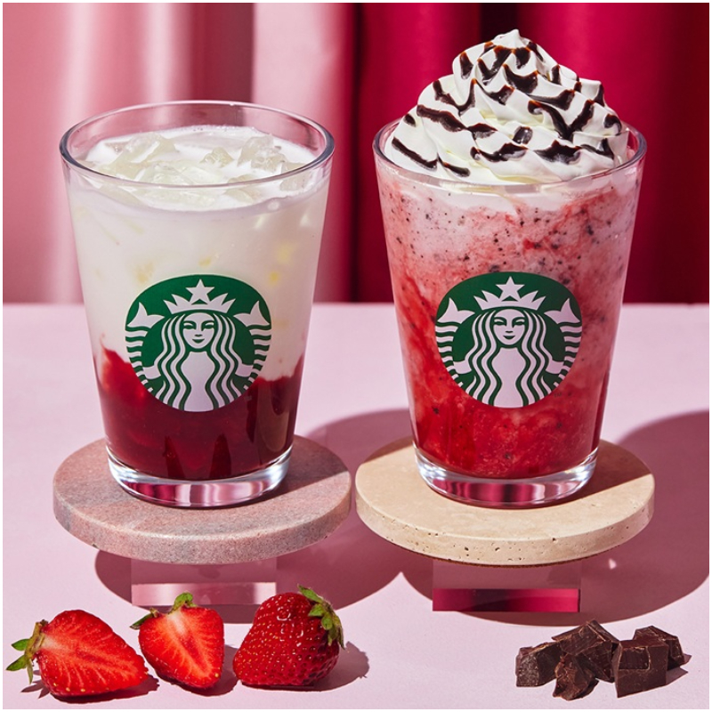 日本星巴克最新飲品登場！石磨抹茶×芒果椰子拿鐵碰撞出夏日新滋味