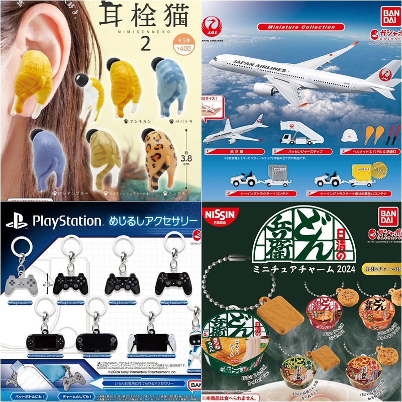【轉蛋速報】超廢的貓咪耳塞居然還能推出第二彈!日本超精緻的縮小擬真轉蛋都在這