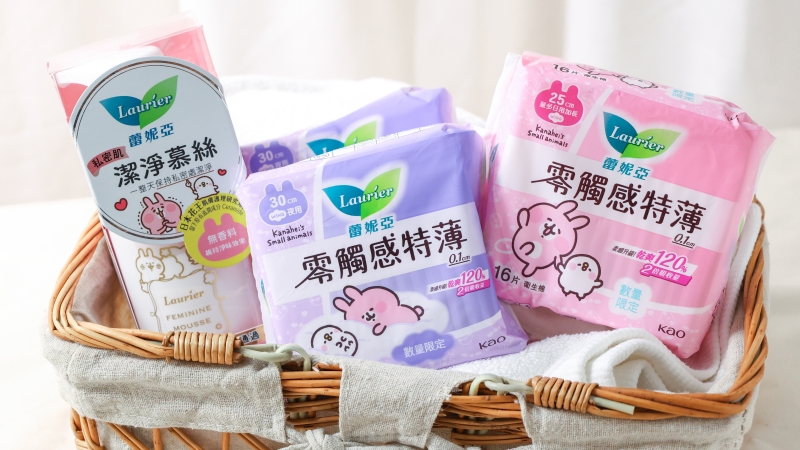 卡娜赫拉的小動物 x 蕾妮亞衛生棉潔淨聯萌療癒來襲!生理期和非生理期都清爽每一天