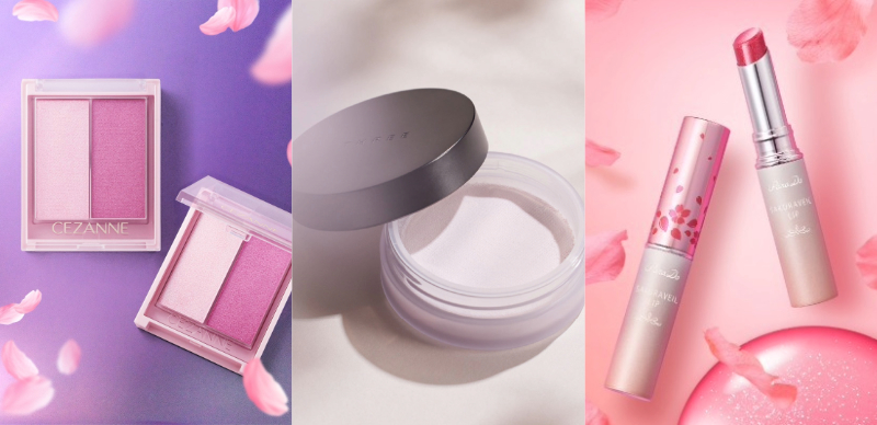 妝點浪漫櫻色的春季妝容！櫻花季限量夢幻彩妝品5選