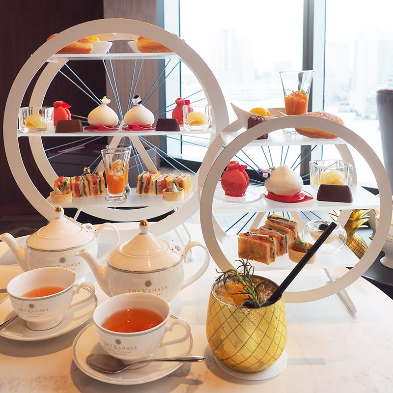 奢華住宿「橫濱卡哈拉飯店及渡假村」詳細開箱下篇！精緻又美味的餐點與摩天輪下午茶