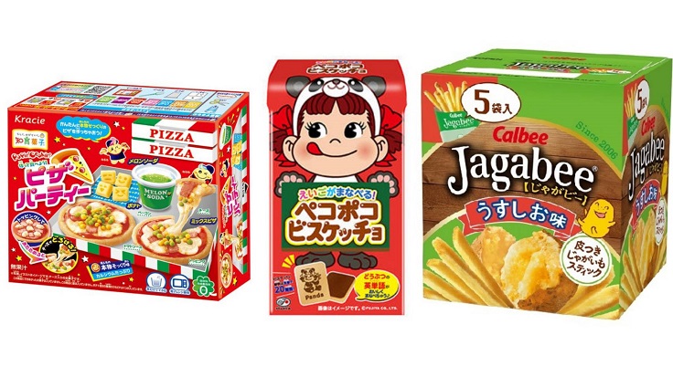 日本好吃又好玩零食五選,DIY甜食點心系列讓你簡單就成為料理大師!