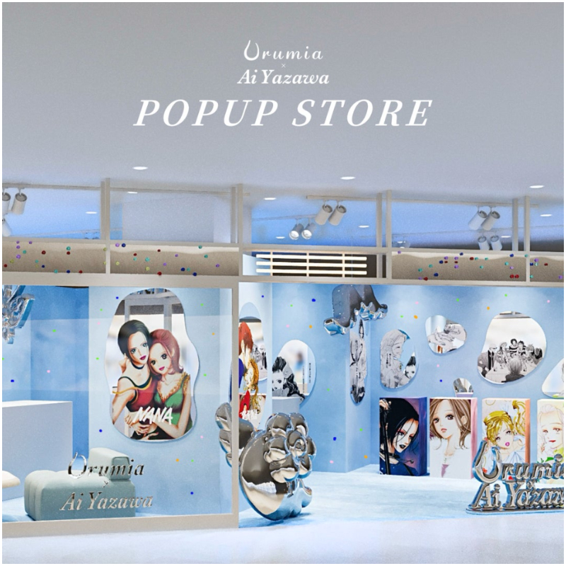 《NANA》作者矢澤愛漫畫作品×「Urumia」隱形眼鏡快閃店！在東京、大阪接力展開