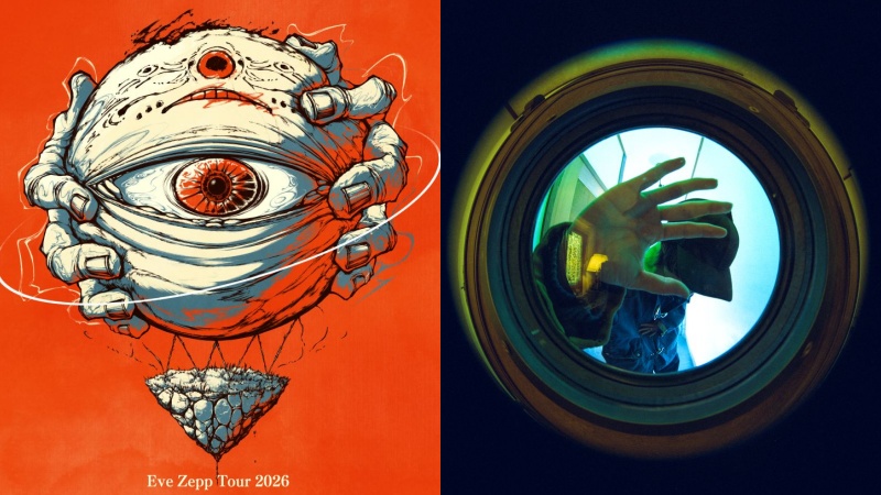 日本蒙面系歌手 Eve 二度來台登 Zepp New Taipei 連唱兩天，5 月 9 日準時開搶！