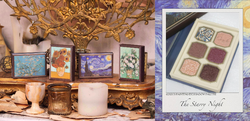 結合文藝質感與時髦氛圍的名畫眼妝　MilleFée名畫眼影盤第３彈登場