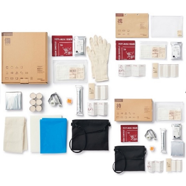 日本無印良品的緊急避難防災包都裝什麼呢?地震時拿起來就跑!