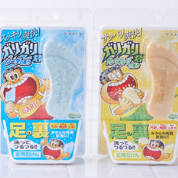 你認識日本國民冰棒「ガリガリ君」嗎?再度推出「蘇打味道」腳用香皂限定期間上市!