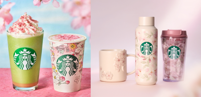日本星巴克櫻花季限定飲品與櫻花杯第二彈搶先看，3 月 1 日線上先行販售！