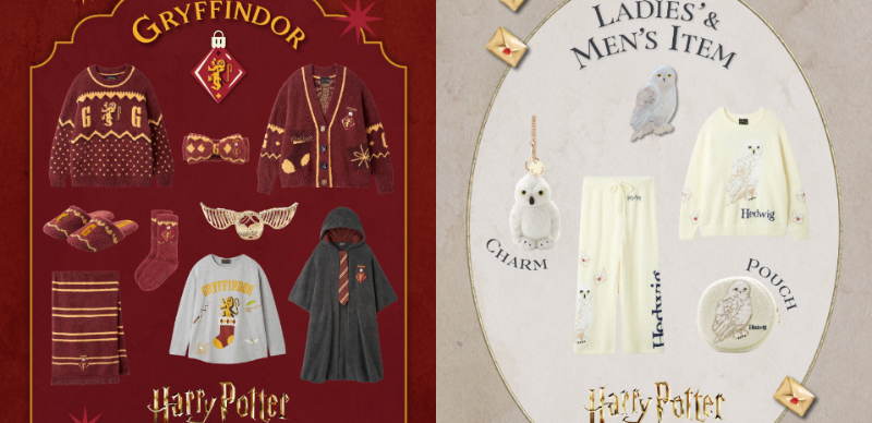 SNIDEL HOME ×哈利波特聯名第四彈！金探子鯊魚夾、超可愛縮小分類帽隨身帶著走