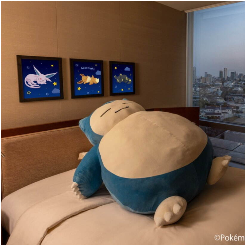 東京君悅酒店 x POKEMON Sleep 限定房，讓你在卡比獸肚子上呼呼大睡！