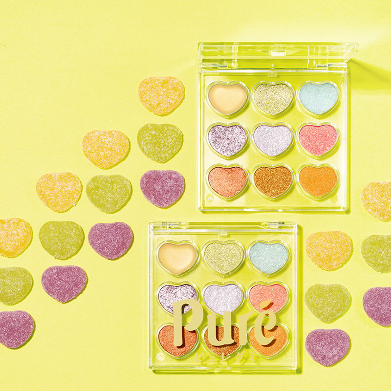 Pure水果軟糖華麗變身！令人怦然心動的閃亮彩妝盤讓你眼妝更加耀眼