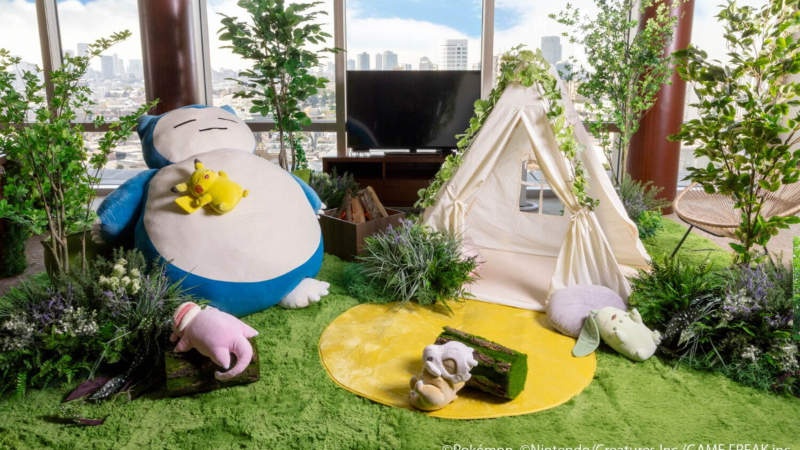 東京君悅酒店 x POKEMON Sleep 限定房,讓你在卡比獸肚子上呼呼大睡!