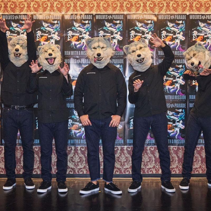 狼人樂團 MAN WITH A MISSION 高喊「台北多蝦!」 許願喝台啤 睽違五年嗨翻 Zepp New Taipei