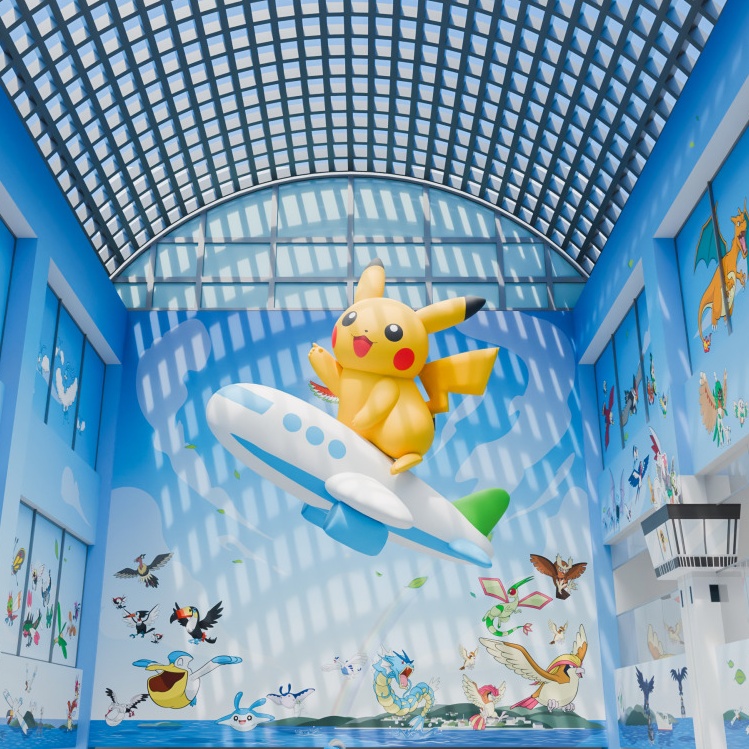 寶可夢迷必朝聖！日本石川「能登里山 Pokémon With You 機場」夢幻登場