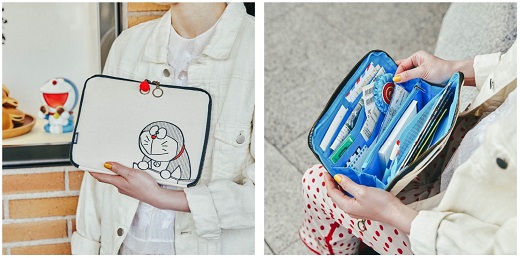 2022年5月日本文具新品推薦 哆啦A夢收納包、紫陽花鋼筆墨水組、復古風吉卜力資料夾必買