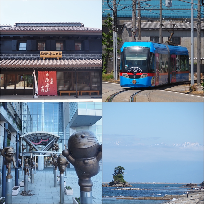 富山縣高岡公車+路面電車一日券!超可愛哆啦A夢電車等你來偶遇
