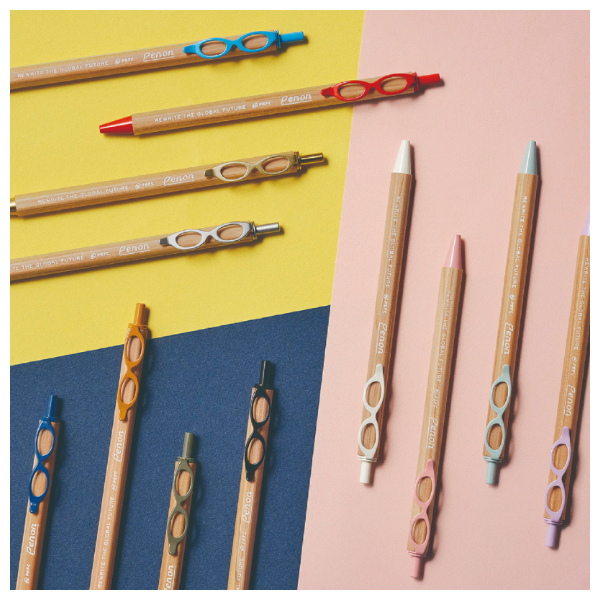 戴眼鏡、打領帶的筆不只是可愛!減碳時代的新領航員「PENON」給你最高環保標準的書寫工具