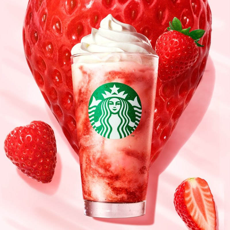 日本星巴克人氣商品「草莓星冰樂」期間限定再次復歸!