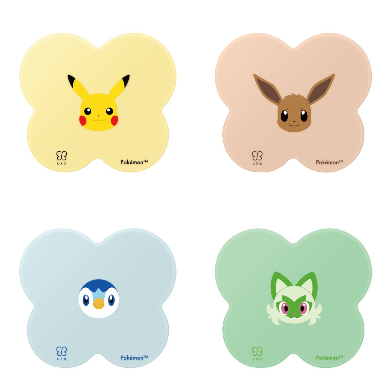 uka×寶可夢聯名第二彈！皮卡丘＆伊布頭皮按摩刷太可愛