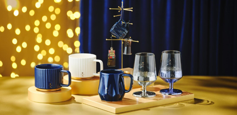 星巴克臻選®東京烘焙工坊聖誕新品，閃耀華麗光芒主題節慶系列登場