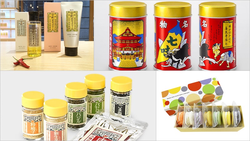 長野老舖「八幡屋礒五郎」的七味粉你知道洞口的秘密嗎?不只有各種有趣口味,還有保養品和馬卡龍!