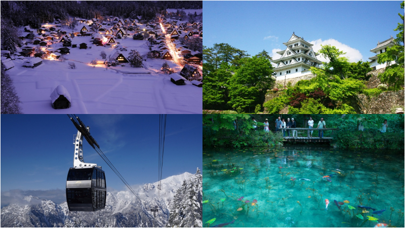 日本岐阜必去景點10選!讓莫內之池、夢幻合掌村、溫泉鄉與瀑布來治癒你的心