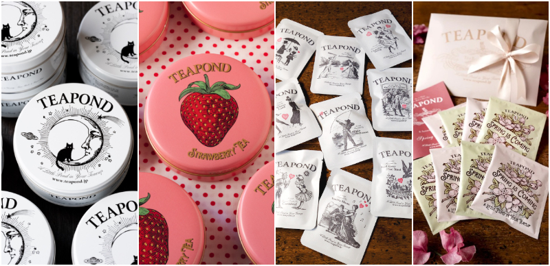 紅茶專賣店「TEAPOND」高質感與多變化的包裝，送禮自用兩相宜！