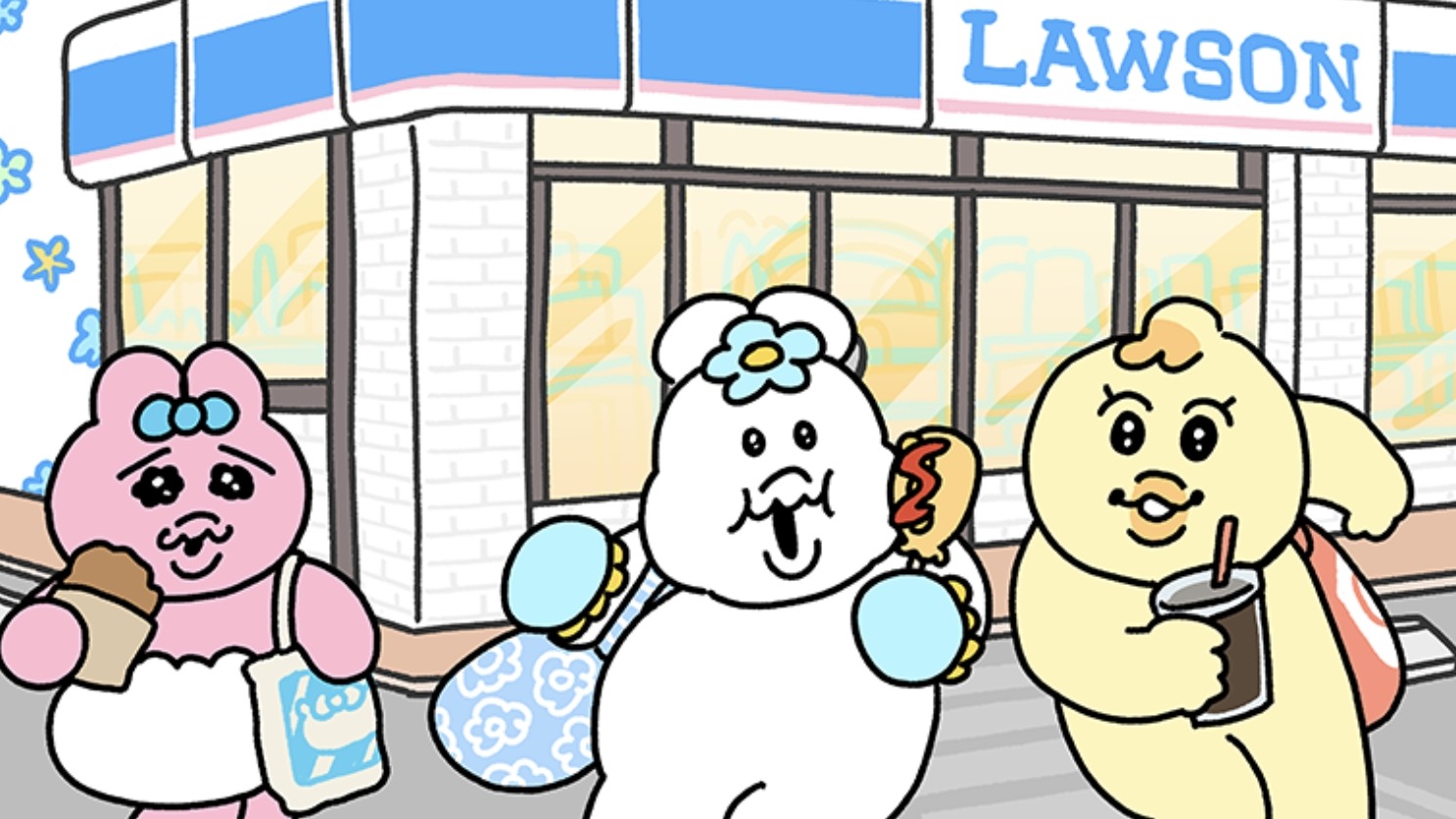 內褲兔作者「可哀想に!」x Lawson期間限定合作,「內褲兔化身可頌麵包」限定抱枕等你帶回家